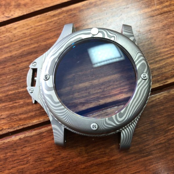 Custom Made Damascus Steel Watch by Luxury OEM ODM Watch Manufacturer - Beryl Watch