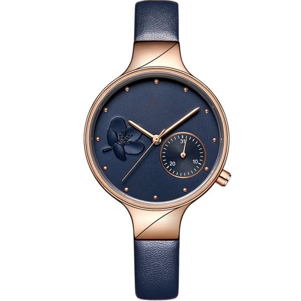 Women watches luxury customize logo oem minimalist with vegan leather strap - Beryl Watch