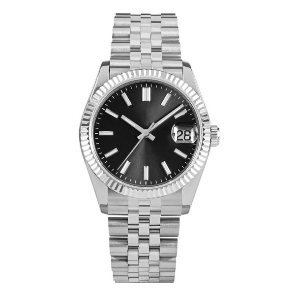 Custom 904L Stainless Steel Watch Luxury Rolex Oyster Perpetual Date Swiss Automatic watches 316L - Beryl Watch