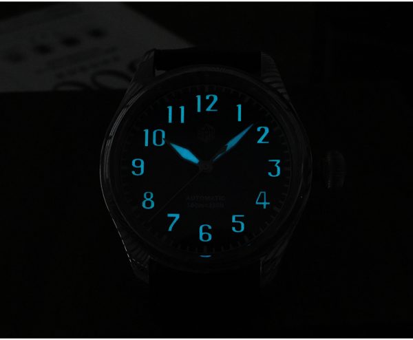Custom Damascus Steel Watch Case for Luxury Watches with Logo Branding - Beryl Watch