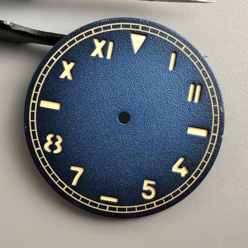 Luminous Custom Dial for 37mm Watches with ST3600 Movement Logo Customization Available - Beryl Watch