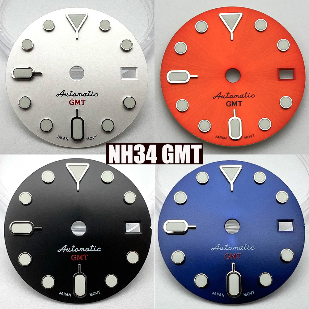 Custom NH34 GMT Watch Dial Japanese Movement Excellence from Leading Watch Dial Factory - Beryl Watch