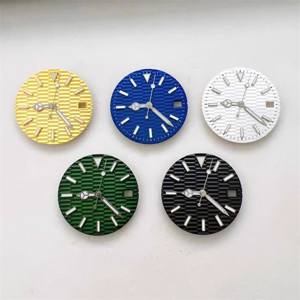 NH35 Watch Dial parts Manufacturers manufacture 28.5mm 3D Design watch dials with Rolex Quality Spare Accessories Parts