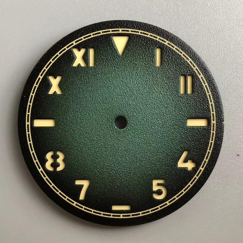 Luminous Custom Dial for 37mm Watches with ST3600 Movement Logo Customization Available