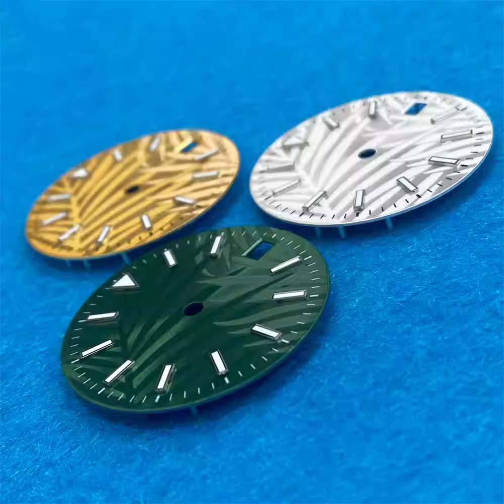 High Quality NH35 Watch Dials 28.5mm for Bulk Production Rolex Quality with Logo for Sale