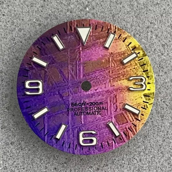 Customized Watch Meteorite Dial Gradient Colors with NH35 NH36 Movt Seiko Quality - Beryl Watch