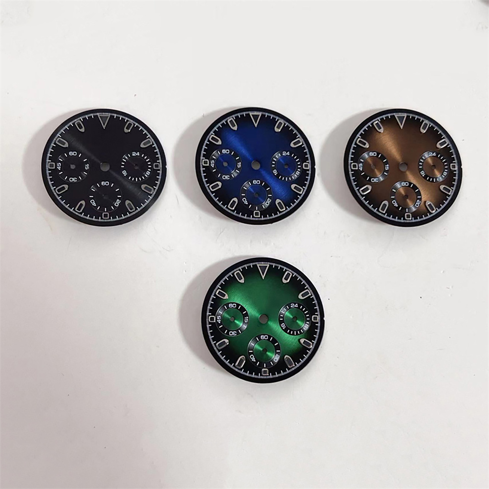 Wholesale Watch Dial Manufacturer Bulk Watch Dial Production with 29.5mm VK63 movt rolex quality