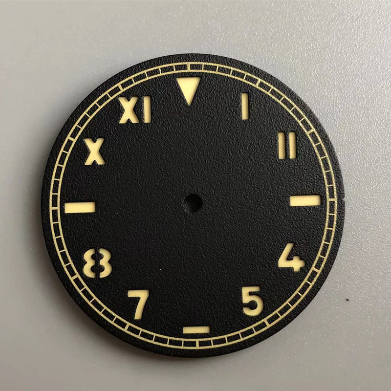 Luminous Custom Dial for 37mm Watches with ST3600 Movement Logo Customization Available - Beryl Watch