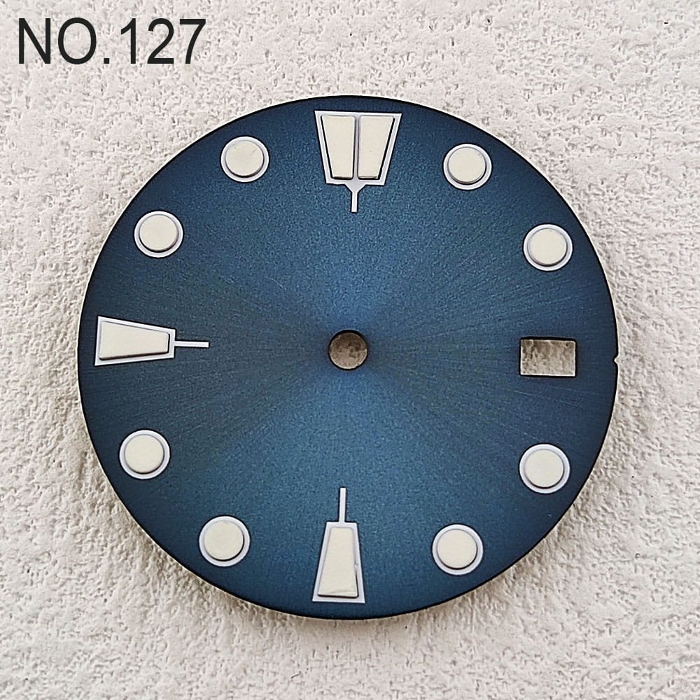 Seiko Mod Quality Watch Dial with OEM Metal Logo Crafted by Leading Swiss Qaulity Watch Dial Manufacturers - Beryl Watch