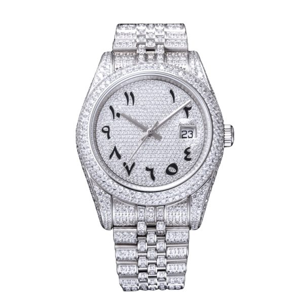 Customized Luxury Watches Real Diamond Watch Collection and Men's Watch Diamonds Moissanite Options Available - Beryl Watch