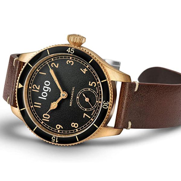 Bronze Watch Case CUSN8 Bulk Production of Custom Dive Watches with Logo Branding - Beryl Watch