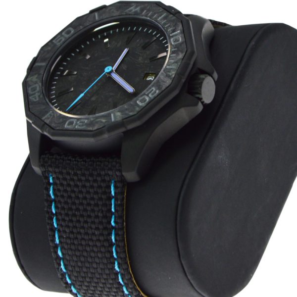 Carbon Forged Watch Case for Customized Mens NH35 Dive Watches - Beryl Watch