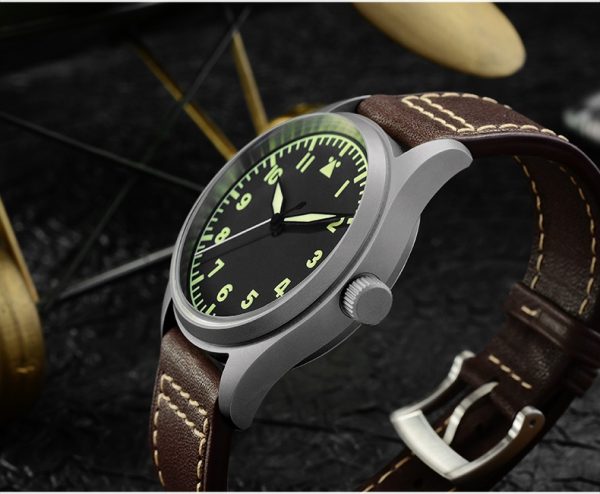 Expert Pilot Watch Maker Bulk Custom Pilot Watches for Men Luxury Wristwatches with Custom Logo - Beryl Watch