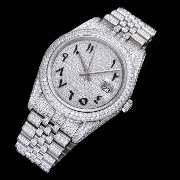 Customized Luxury Watches Real Diamond Watch Collection and Men's Watch Diamonds Moissanite Options Available - Beryl Watch
