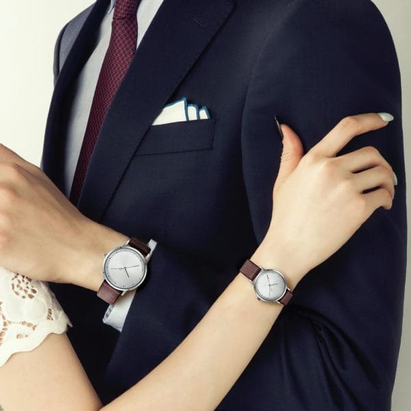 Watch designer manufacturer odm branded quartz watches with vegan leather strap - Beryl Watch