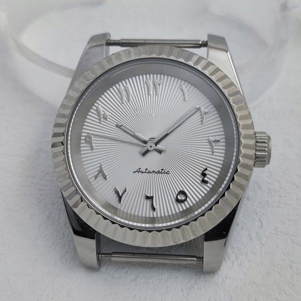 Seiko Quality Watch Cases with Arabic Inspired watch dial Custom logo - Beryl Watch