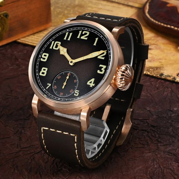 Custom-Made Mechanical Watches with Bronze Dive Case by Polit style - Beryl Watch
