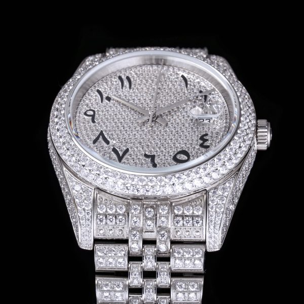 Customized Luxury Watches Real Diamond Watch Collection and Men's Watch Diamonds Moissanite Options Available - Beryl Watch