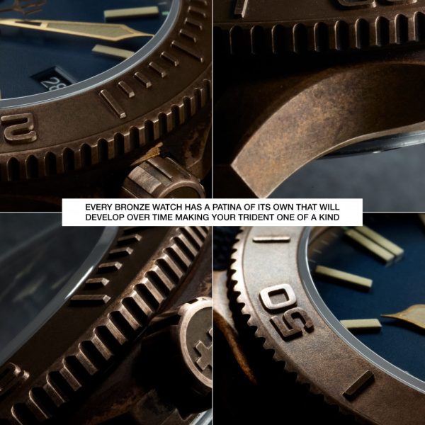 Bulk Production Watch Bronze with Custom Logo Mechanical Watch Branding - Beryl Watch