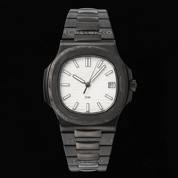 Mechanical Carbon Fiber Watch Custom Logo for Men AP Forged Carbon Series - Beryl Watch