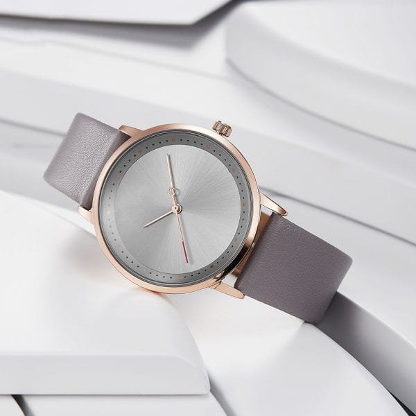 Watch designer manufacturer odm branded quartz watches with vegan leather strap - Beryl Watch