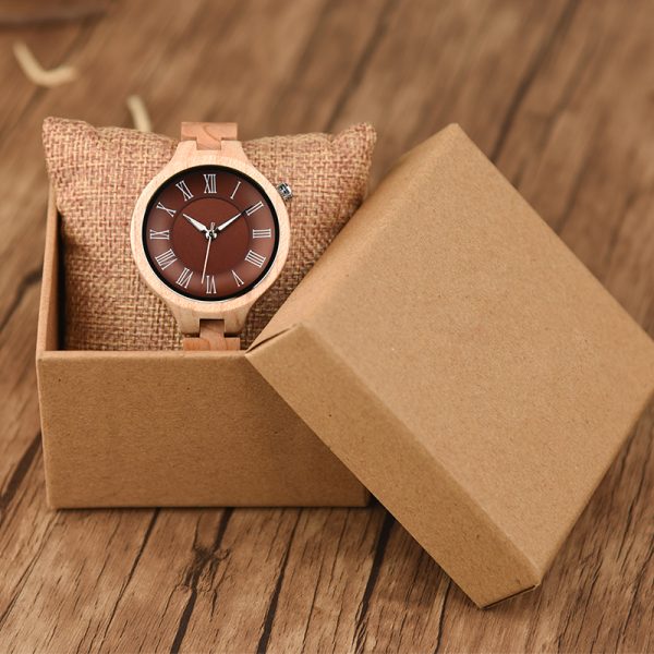 Wooden watch maker custom making woman wooden watches with your company logo - Beryl Watch