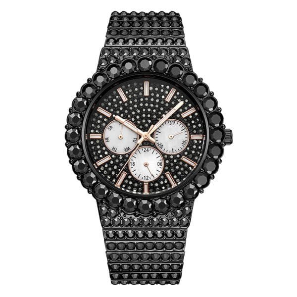 Customize Moissanite Diamond Watches for Men Online Experience Luxury with High-End Bespoke Diamond watch - Beryl Watch