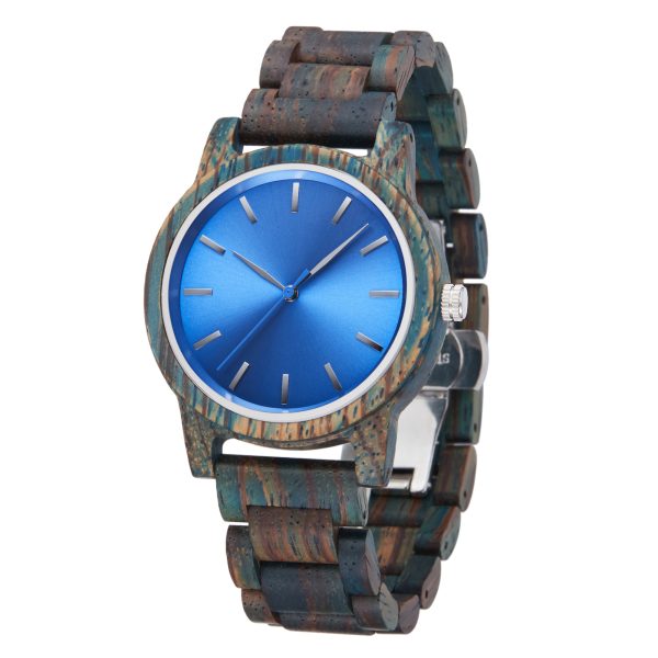 Wooden automatic mechanic watch engraved logo for men`s wrist watches - Beryl Watch