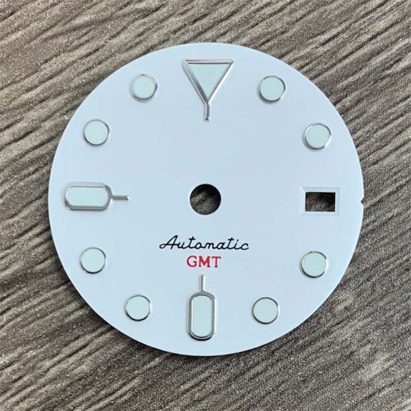 GMT White Dial Supplier Customized Logo NH34 Movement Watch Dials Design for Bulk Production - Beryl Watch