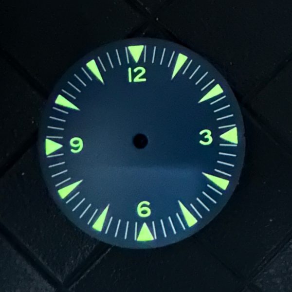Bulk Wholesale Watch Dials Maker Custom Logo for NH35 Watch Face 31mm with Luminous markers - Beryl Watch